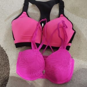 NWOT Victoria's Sercret bra bundle 32DD